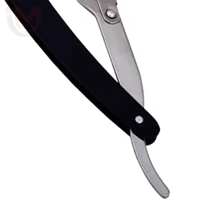 Navaja de Afeitar Profesional de Acero Inoxidable para Barbería, Corte Recto, para Uso Facial - Product Image 3