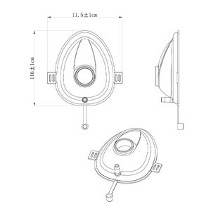 Medresq addestramento pronto soccorso emergenza scudo medico tascabile in Silicone monouso esterno di sopravvivenza faccia CPR maschera CPR visiera - Product Image 6