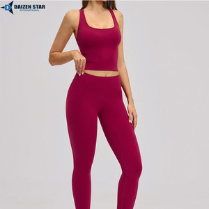 Custom Logo Women Yoga Set 2 Piece Gym Clothing Seamless Activewear Fitness Wear - Product Image 5