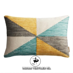 New Style Boho Outdoor Multi <b>Pillow</b> Cover Hot Selling Unique Handwoven Decorative <b>Throw</b> <b>Pillow</b> with Vintage Pattern By ITHL - Product Image 1