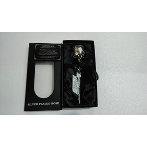 Rosa real bañada en oro de 24k hecha a mano, regalo eterno para el Día de San Valentín o el Día de la Madre, con caja de lujo, regalo romántico para aniversario y boda. - Product Image 6