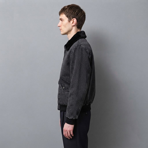 OEM <b>Custom</b> Men's Jean <b>Denim</b> <b>Jacket</b> Faded Effect zip Up Cotton Coat Oversized Vintage Washed <b>Denim</b> <b>Jacket</b> for Men's 2026 - Product Image 3