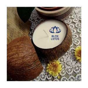 ENVÍO INMEDIATO Vela de Cáscara de Coco 2026, Cera de Quema Limpia para Aromaterapia y Relajación, Aroma Duradero, Artesanía Premium - Product Image 1