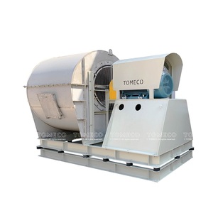 VENTILATEUR CENTRIFUGE INDIRECT À HAUT DÉBIT D'AIR TOMECO CFE.BL 245 POUR FOURNIR DE L'AIR FRAIS POUR LE SYSTÈME DE PROTECTION INCENDIE DE HAUTE CONSTRUCTION - Product Image 1