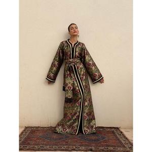 High Quality Handmade Vintage-cut Brocade <b>Kaftan</b> Inspired By Ancestral Silhouettes For The Most Couture Allure For Women - Product Image 3