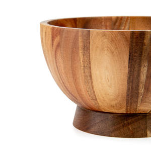 Bol en bois pour servir la salade, la soupe, les fruits, idéal pour les mariages et les fêtes - Product Image 1