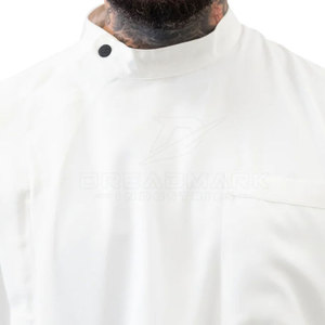 Veste de barbier classique de haute qualité certifiée CE/EU, respirante, à séchage rapide, imperméable, coupe-vent, manches courtes, pour hommes - Product Image 4
