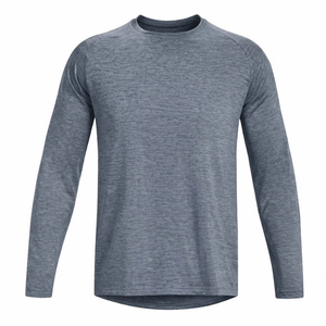 เสื้อยืดแขนยาวผู้ชายทรงปกติ ผ้าเจอร์ซีย์เนื้อนุ่ม ไม่ถักทอ สวมใส่สบาย ไซส์ใหญ่ ผลิตจากผ้าสแปนเด็กซ์/โพลีเอสเตอร์ - Product Image 5