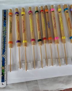 Silbatos Largos de Bambú Clásicos, Juguetes Ecológicos Hechos a Mano con Bambú Natural para Recuerdos/Regalos - Product Image 4