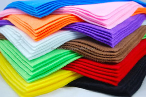 Colorful Solid Fleece <b>Fabric</b> 100% <b>Polyester</b> 58/60 Inches Width Brushed Sueded Medium Weight Home Textile Use - Product Image 2