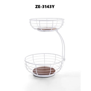 Cesta Decorativa de Metal Elegante para Decoración de Comedor y Sala de Estar, Cesta de Almacenamiento de Materiales Personalizada, Duradera, Tradicional y Hecha a Mano - Product Image 1