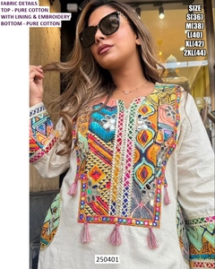 Kurti blanco Royal Amora - Product Image 1