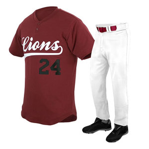 Uniformes de Béisbol Personalizados, Versión sin Estampado, Jersey Deportivo para Hombre y Mujer, Uniforme de Equipo Liso, Listo para Diseñar, para Bodas y Graduaciones - Product Image 4