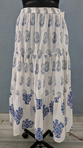 Hand Block Print Cotton <b>Skirt</b> Ethnic Wear Women Long Maxi <b>Skirt</b> <b>Summer</b> Dress Casual Wear Floral Print Long <b>Skirt</b> Gift <b>For</b> Her - Product Image 5