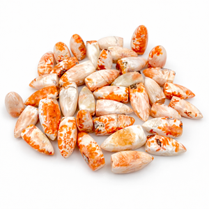 Cristal de Scolecita Natural en Forma de Llama, Color Durazno, Pulido, para Reiki, Meditación, Decoración Energética, Venta al Por Mayor - Product Image 1