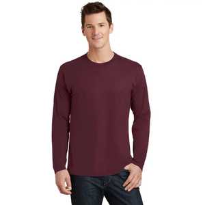 เสื้อยืดผู้ชายไซส์ใหญ่สำหรับออกกำลังกาย สีพื้น พิมพ์ลายกราฟิกตามสั่ง เสื้อยืดผู้ชายขายดี สีพื้นเรียบง่าย 100% - Product Image 1