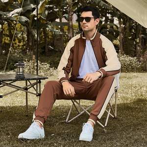 Ensembles Homme Automne-Hiver : Survêtements Décontractés à Capuche et Pantalon avec Panneaux Latéraux - Product Image 6