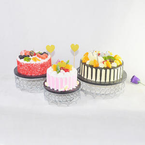 European crown <b>cake</b> <b>stand</b> crystal decoration display <b>stand</b> Dessert shop display table wedding party food layout table - Product Image 3
