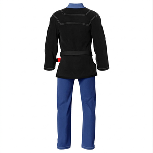 Kimono de BJJ para Hombre, Pantalones Negros y Azules, Corte Regular, 100% Algodón, Ropa Duradera para Artes Marciales, Talla Adulto - Product Image 3