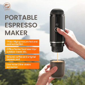 Cafetera Eléctrica Portátil Más Rentable, 19 Bares, Cafetera de Cápsulas para Exteriores, Máquina de Espresso Pequeña Recargable - Product Image 4