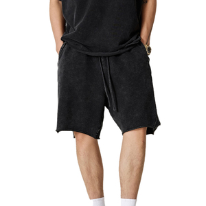 Men Shorts Casual Men Mesh Shorts Pockets <b>Elasticated</b> Waistband 100% Polyester Mesh Fabric for Comfort Athletic Style Top Trend - Product Image 4
