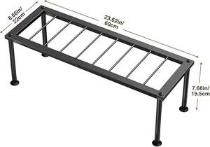 Support de plante en fer décoratif fiable pour intérieur et extérieur, adapté à une utilisation polyvalente dans les maisons, les bureaux et les espaces de jardin. - Product Image 5