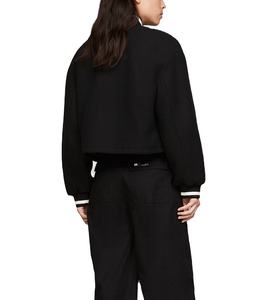 2025 nuevo estilo de moda para mujer, chaqueta universitaria de lana para mujer, chaqueta de béisbol con letras personalizadas - Product Image 6