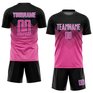 Custom Sublimated Soccer Jersey Set Black White Claw Design V-neck Sleeveless Moisture Wicking Breathable Quick Dry Polyester - Product Image 3