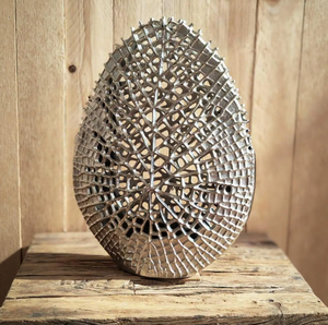 High Quality Eco-Friendly Silver Hand Carved Industrial Design Flower Plant <b>Pot</b> Home Garden Hammered Detail Floor All-Season - Product Image 1