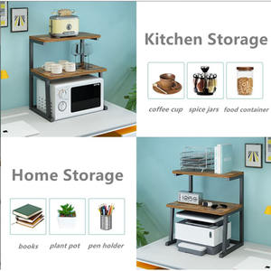 Modern Three-Layer Iron Metal <b>Standing</b> Type <b>Printer</b> Storage Rack with Multifunctional Design - Product Image 4