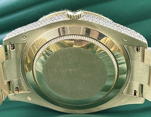 Reloj de Moissanita de Lujo de Alta Calidad, Reloj Personalizado con Incrustaciones de Diamantes para Regalo, Venta al por Mayor de Fábrica, Relojes Mecánicos con Incrustaciones de Diamantes Estilo Hip Hop - Product Image 5