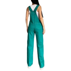 Women Y2K Clothing <b>Dress</b> Casual Belt Waist Girls Jeans Pants Sleeveless Jumpsuits <b>Button</b> Chest Flap Pocket <b>Black</b> Denim Overalls - Product Image 4