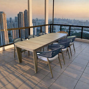 Juego de sofás de jardín de 4 piezas de mimbre de madera maciza hechos a mano para restaurantes, hoteles, parques, salas de estar, villas, directo desde Vietnam - Product Image 3