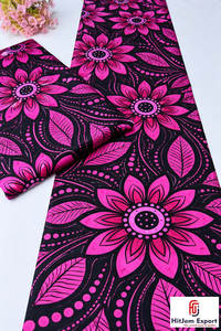 Tela de Algodón Ankara con Estampado Africano Personalizado de Freetown para Vestidos, Prendas y Diseño de Interiores - Product Image 5