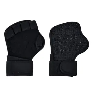 Gants de fitness pour la musculation en salle de sport, avec support pour les poignets, paume rembourrée, design respirant, confort et performance. - Product Image 5