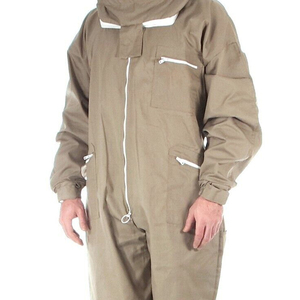 Traje de Apicultura para Hombre y Mujer, a Prueba de Picaduras, de 3 Capas Ventiladas, con Guantes y 2 Velos, Protección Corporal Completa a Prueba de Picaduras - Product Image 6