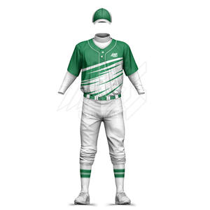 Tenue de sport personnalisable couleur et design, kit de baseball pour équipe, nouvelle arrivée, vente chaude, kit de baseball respirant - Product Image 1