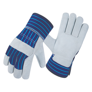 ถุงมือหนังวัวแบบแยกนิ้วสำหรับป้องกันร่างกายมือถุงมือทำงานหนังวัวสำหรับงานหนักดีไซน์ใหม่จากแคนาดา - Product Image 1