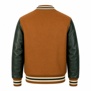 Blouson universitaire vintage personnalisé pour homme, broderie personnalisée du nom sur le devant, service OEM, respirant pour l'hiver - Product Image 2