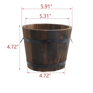 Pot de fleurs en bambou artisanal - Design contemporain Vente en gros - Product Image 4