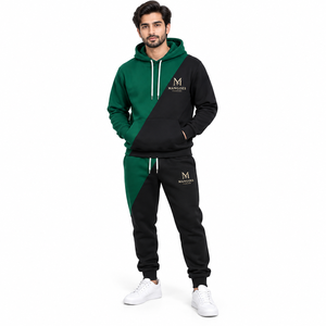 Survêtement sportif unisexe de qualité supérieure pour l'hiver, style tendance, léger, respirant, entièrement personnalisable, 100% coton molletonné - Product Image 1