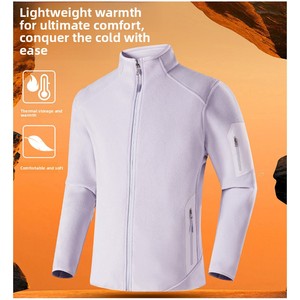 Chaqueta Térmica de Invierno Impermeable con Logotipo Personalizado, Chaqueta de Forro Polar para Hombre y Mujer, Cortavientos, Cálida, Deportiva, para Senderismo - Product Image 5