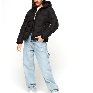 Veste d'hiver ultra-légère pour femme, veste matelassée en duvet de canard, veste rembourrée légère pour femme - Product Image 1