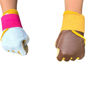 Guantes de Bateo de Béisbol Personalizados de Cuero Genuino con Puño Largo, Unisex para Adultos y Jóvenes - Product Image 6