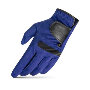 Gants de golf pour homme de haute qualité, nouvelle version en cuir Cabretta premium, or/jaune, entièrement en cuir, gants de golf sportifs premium - Product Image 3