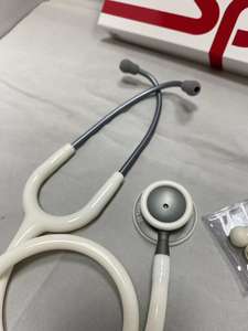 Spirit เครื่องฟังทางคลินิกหัวคู่น้ำหนักเบาพิเศษเครื่องฟังทางการแพทย์ผ้าซาตินวัสดุอลูมิเนียมคู่มือแหล่งพลังงาน CE - Product Image 4