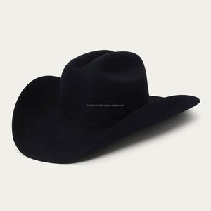 Chapeaux de cowboy occidentaux authentiques | Chapeau de rodéo en cuir avec logo personnalisé | Fabricant de couvre-chef artisanal de haute qualité - Product Image 1