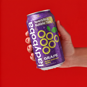 Jus de perles de boba pétillantes aromatisées à la pêche/au raisin pour usage commercial - Product Image 3