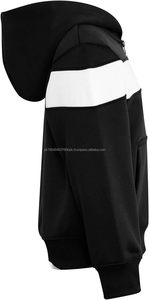 Men's Cotton Sweatshirt & Joggers Tracksuit Set Hip-Hop Streetwear Hood <b>Trousers</b> with Beaded Technics - Product Image 6