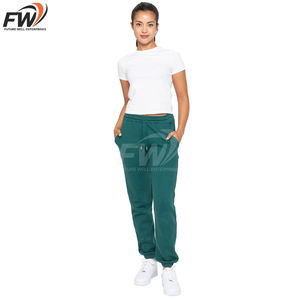 กางเกงคาร์โก้ผ้าเทอร์รี่คุณภาพสูงสำหรับผู้หญิง หลายสี กางเกงจ็อกเกอร์คาร์โก้สำหรับผู้หญิง มีกระเป๋าข้าง สำหรับวัยรุ่นหญิง - Product Image 4